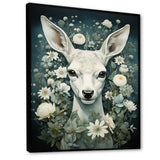Forest Guardian Deer - Deer Canvas Wall Art