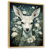 Forest Guardian Deer - Deer Canvas Wall Art