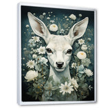 Forest Guardian Deer - Deer Canvas Wall Art