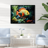Fish s Underwater Wonderland - Fish Canvas Wall Art