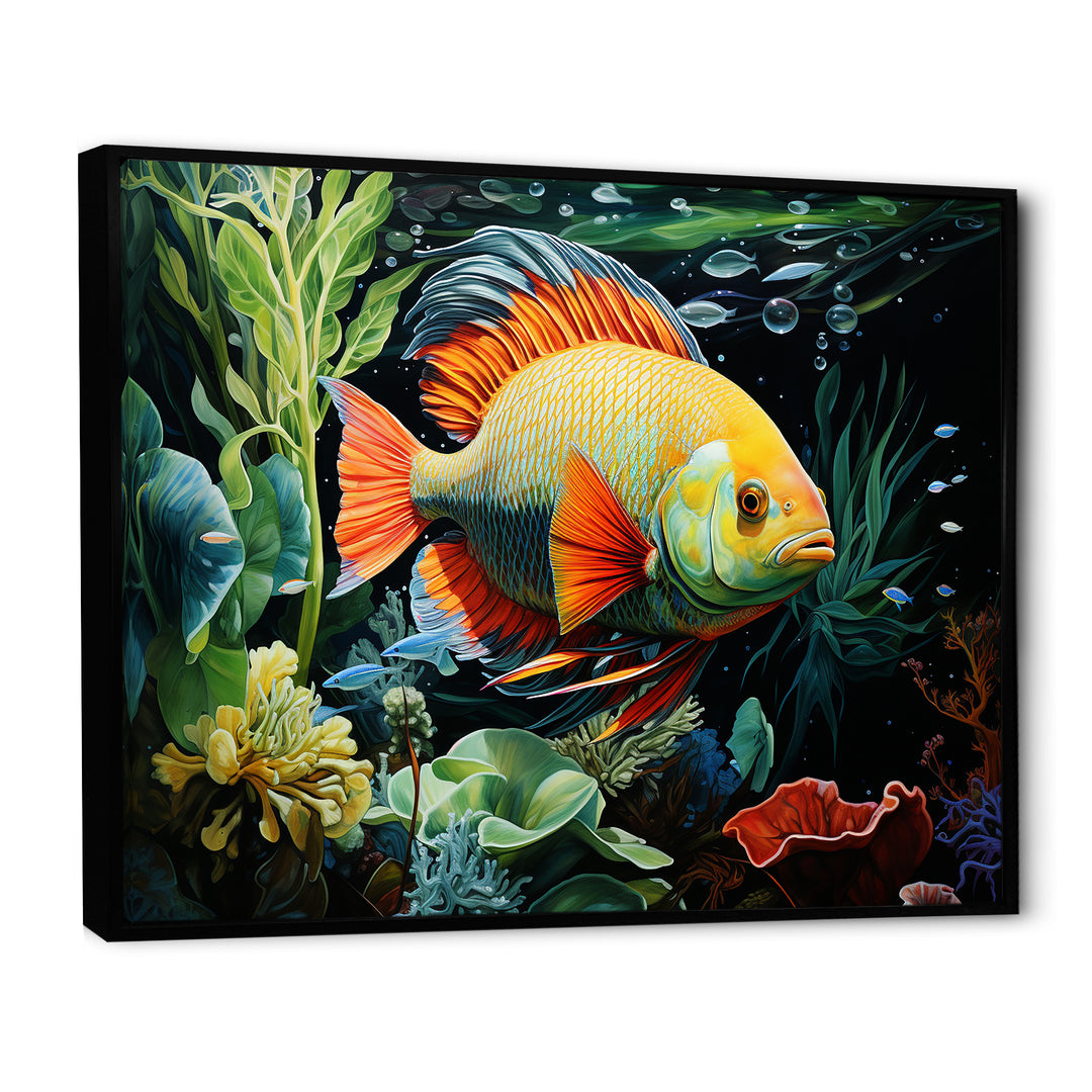 Fish s Underwater Wonderland - Fish Canvas Wall Art