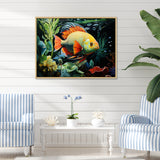 Fish s Underwater Wonderland - Fish Canvas Wall Art