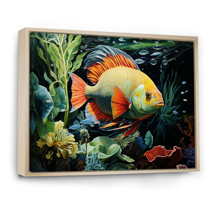 Fish s Underwater Wonderland - Fish Canvas Wall Art