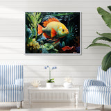 Fish s Underwater Wonderland - Fish Canvas Wall Art