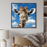 Majestic Giraffe photo Portrait - Giraffe Wall Decor