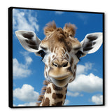 Majestic Giraffe photo Portrait - Giraffe Wall Decor