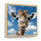 Majestic Giraffe photo Portrait - Giraffe Wall Decor
