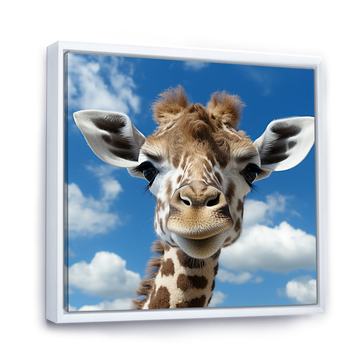 Majestic Giraffe photo Portrait - Giraffe Wall Decor