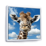 Majestic Giraffe photo Portrait - Giraffe Wall Decor