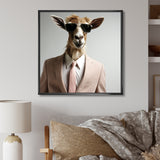 Suited up goat with sunglasses - Goat Wall Art Prints