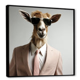 Suited up goat with sunglasses - Goat Wall Art Prints