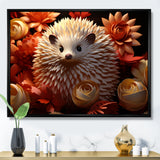 Other Animals white floral Hedgerow Friends - Forest Animals Wall Art Prints