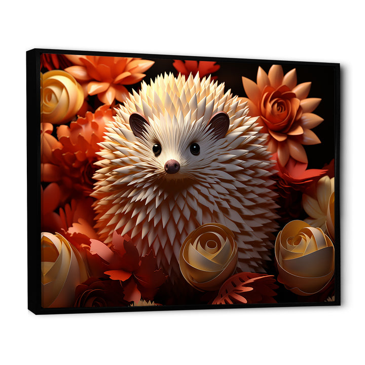 Other Animals white floral Hedgerow Friends - Forest Animals Wall Art Prints