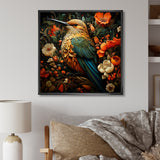 Hummingbird Gardens Guardian - Hummingbird Canvas Wall Art