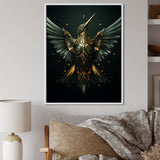 Blue Harmonious Hovering Hummingbird - Hummingbird Wall Decor