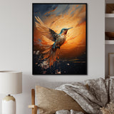 Sunbeam Swift hummingbird - Hummingbird Canvas Wall Art