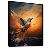 Sunbeam Swift hummingbird - Hummingbird Canvas Wall Art