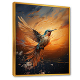 Sunbeam Swift hummingbird - Hummingbird Canvas Wall Art