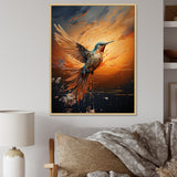 Sunbeam Swift hummingbird - Hummingbird Canvas Wall Art