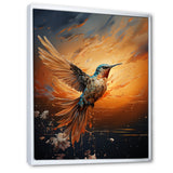 Sunbeam Swift hummingbird - Hummingbird Canvas Wall Art