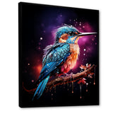 Blue Hummingbird twilight - Hummingbird Wall Decor