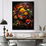 Indian Art Spices of India 3 - People Canvas Wall Art