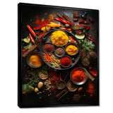 Indian Art Spices of India 3 - People Canvas Wall Art