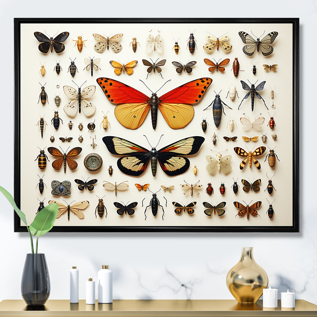 Orange Insects and Bugs - Yellow Insects &amp; Bugs Wall Art