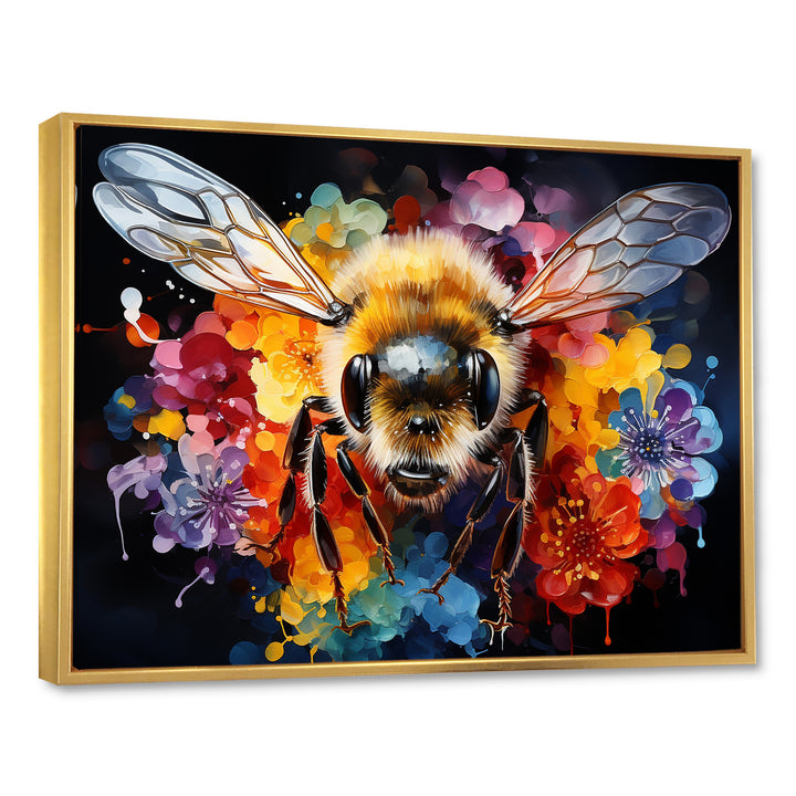 Colorful buzzing bees - Insects &amp; Bugs Wall Decor