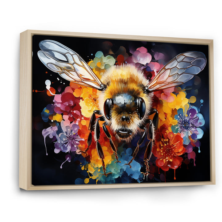 Colorful buzzing bees - Insects &amp; Bugs Wall Decor