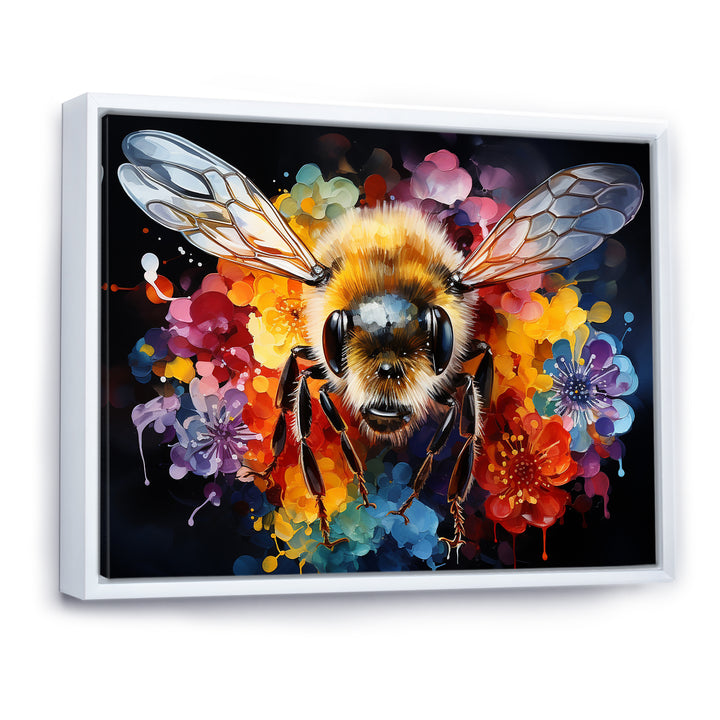 Colorful buzzing bees - Insects &amp; Bugs Wall Decor
