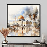 Prophets Al Aqsa Mosque 1 - Spiritual Canvas Wall Art