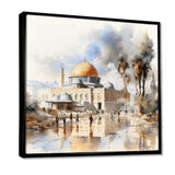 Prophets Al Aqsa Mosque 1 - Spiritual Canvas Wall Art