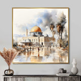 Prophets Al Aqsa Mosque 1 - Spiritual Canvas Wall Art