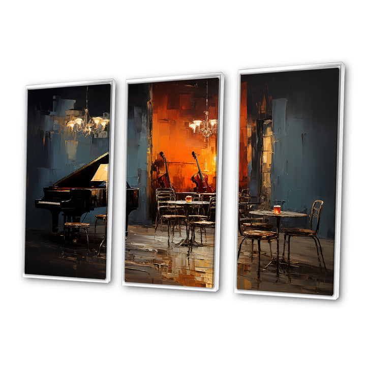 Vintage pinao sonata in jazz cafe II - Multi-Panels