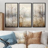 Winter Meadow View calmness II - Multi-Panels