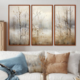 Winter Meadow View calmness II - Multi-Panels