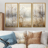 Winter Meadow View calmness II - Multi-Panels