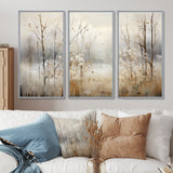 Winter Meadow View calmness II - Multi-Panels