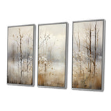 Winter Meadow View calmness II - Multi-Panels