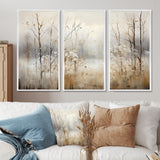 Winter Meadow View calmness II - Multi-Panels