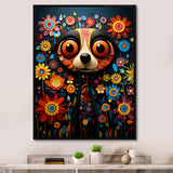 Curious Meerkat funny collage - Meercat Canvas Wall Art