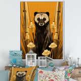 Meerkat discovery yellow portrait - Meercat Wall Art Prints