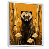 Meerkat discovery yellow portrait - Meercat Wall Art Prints