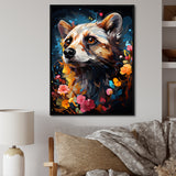 Yellow Dog floral meadows - Dog Home Decor Art