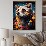 Yellow Dog floral meadows - Dog Home Decor Art