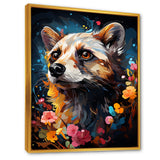 Yellow Dog floral meadows - Dog Home Decor Art