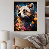 Yellow Dog floral meadows - Dog Home Decor Art