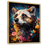 Yellow Dog floral meadows - Dog Home Decor Art