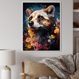 Yellow Dog floral meadows - Dog Home Decor Art